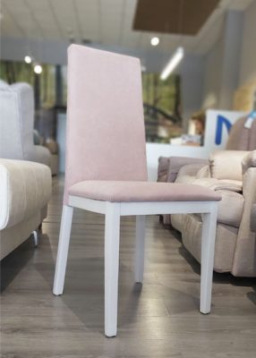 silla tapizada pata recta 01
