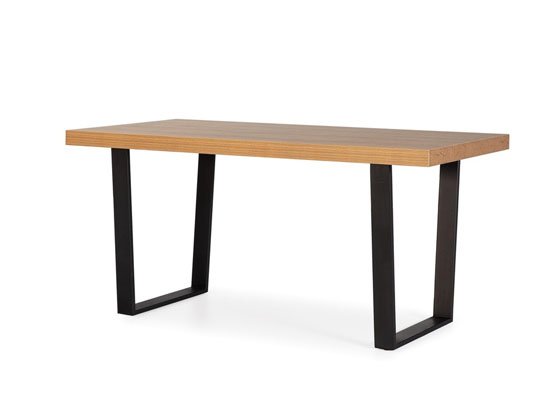 mesa jerez tablero madera patas hierro negro 02