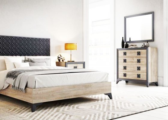 mueble de dormitorio blanco etnic 10