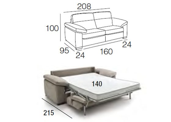 sofa cama Lotus 02