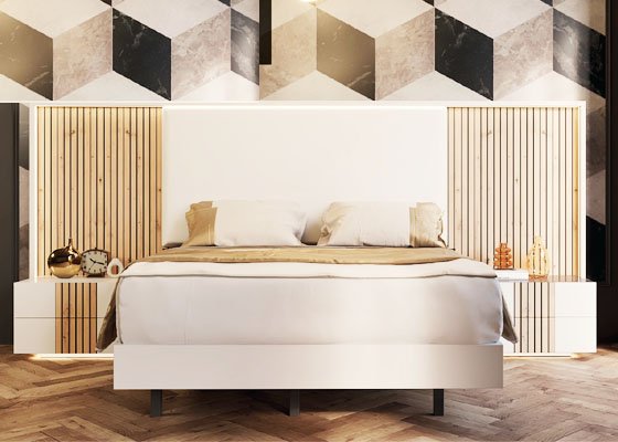 dormitorio ralles verticales madera blanco 01