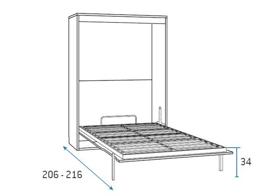 cama abatible vertical 135 04 cama abatible vertical 135 04