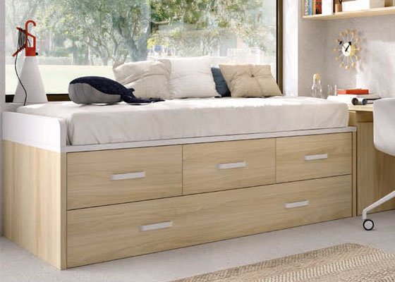 CAMA COMPACTA 01 DOBLE CAMA