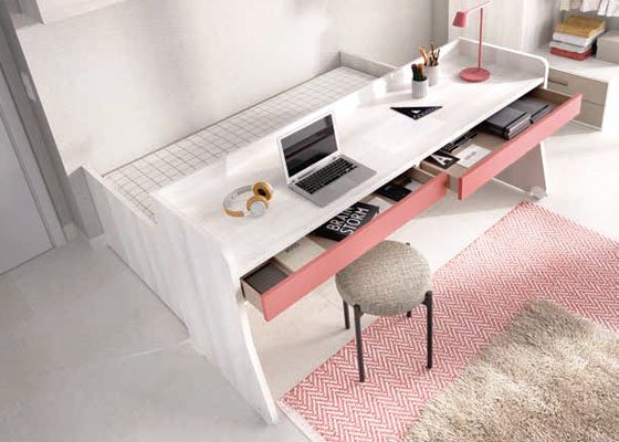 CAMA CON ESCRITORIO EXTRAIBLE 02