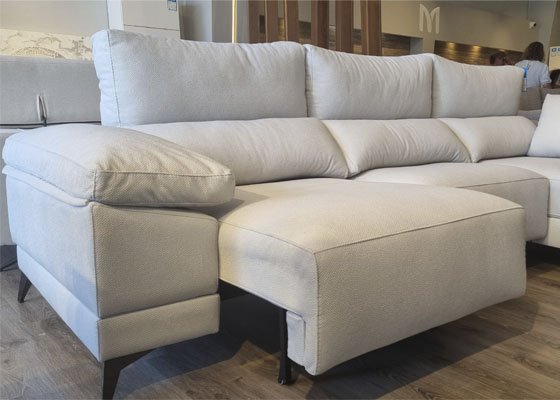 Sofa chaiselongue con carro Viga 03